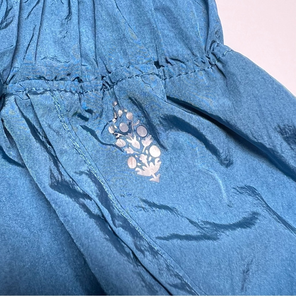 FREE PEOPLE MOVEMENT Blue Running Shorts Women’s Small High Rise Athletic Lined - Picture 4 of 11